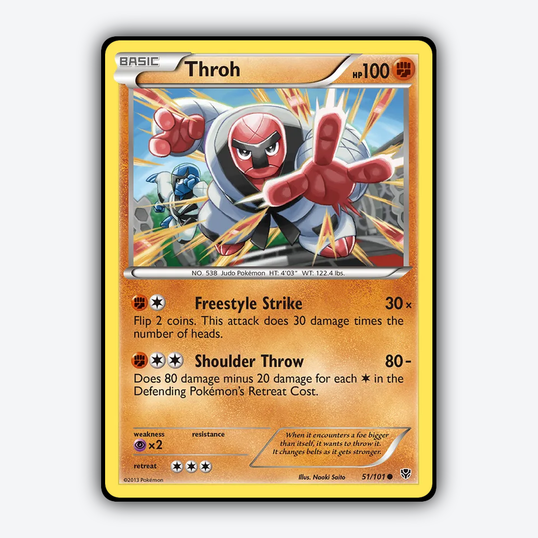 Throh 051/101 - Plasma Blast Set - Card Rug