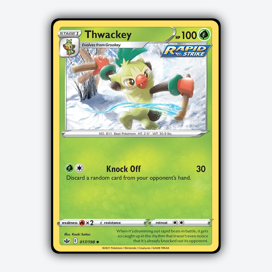 Thwackey 017/198 - Chilling Reign Set - Card Rug