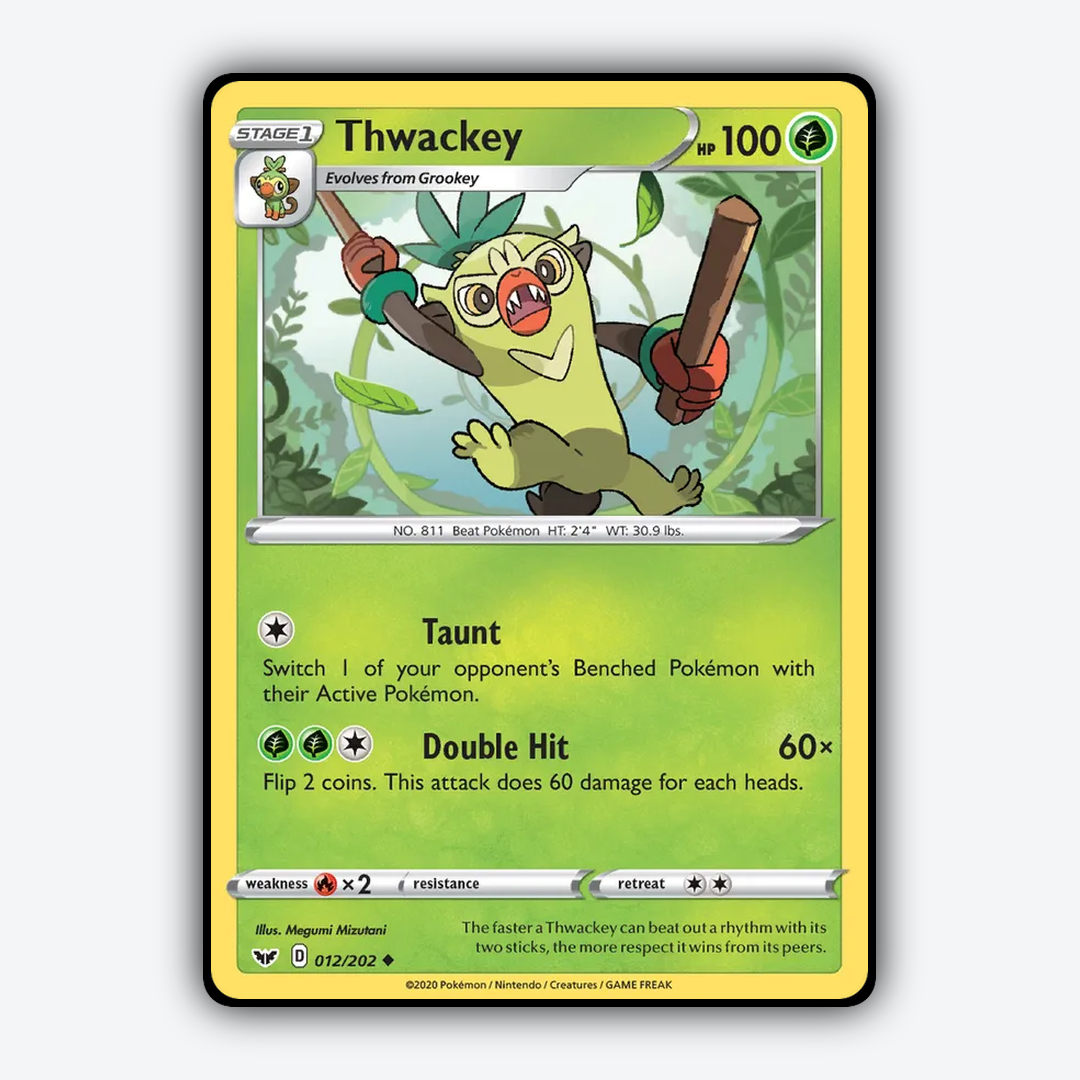 Thwackey 012/202 - Sword & Shield Set - Card Rug