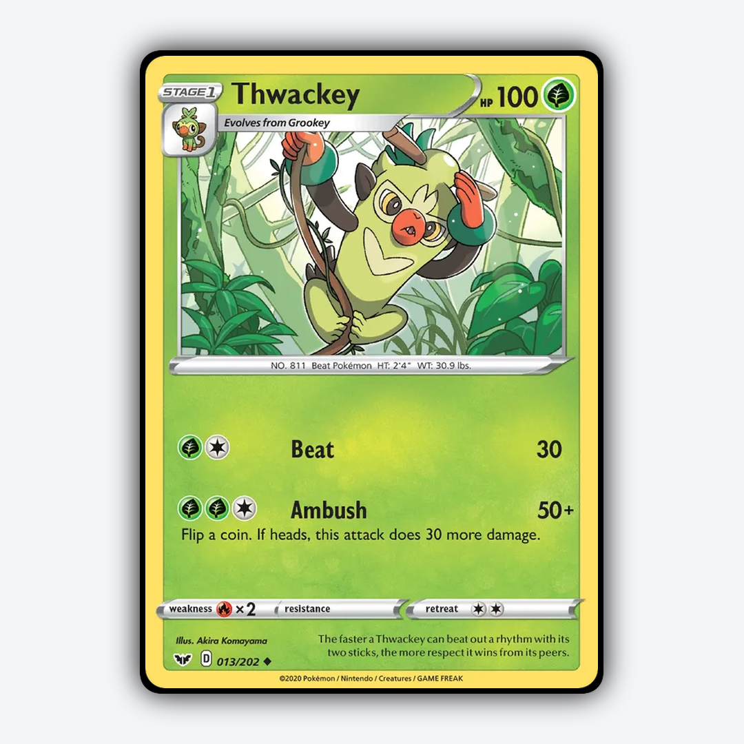 Thwackey 013/202 - Sword & Shield Set - Card Rug