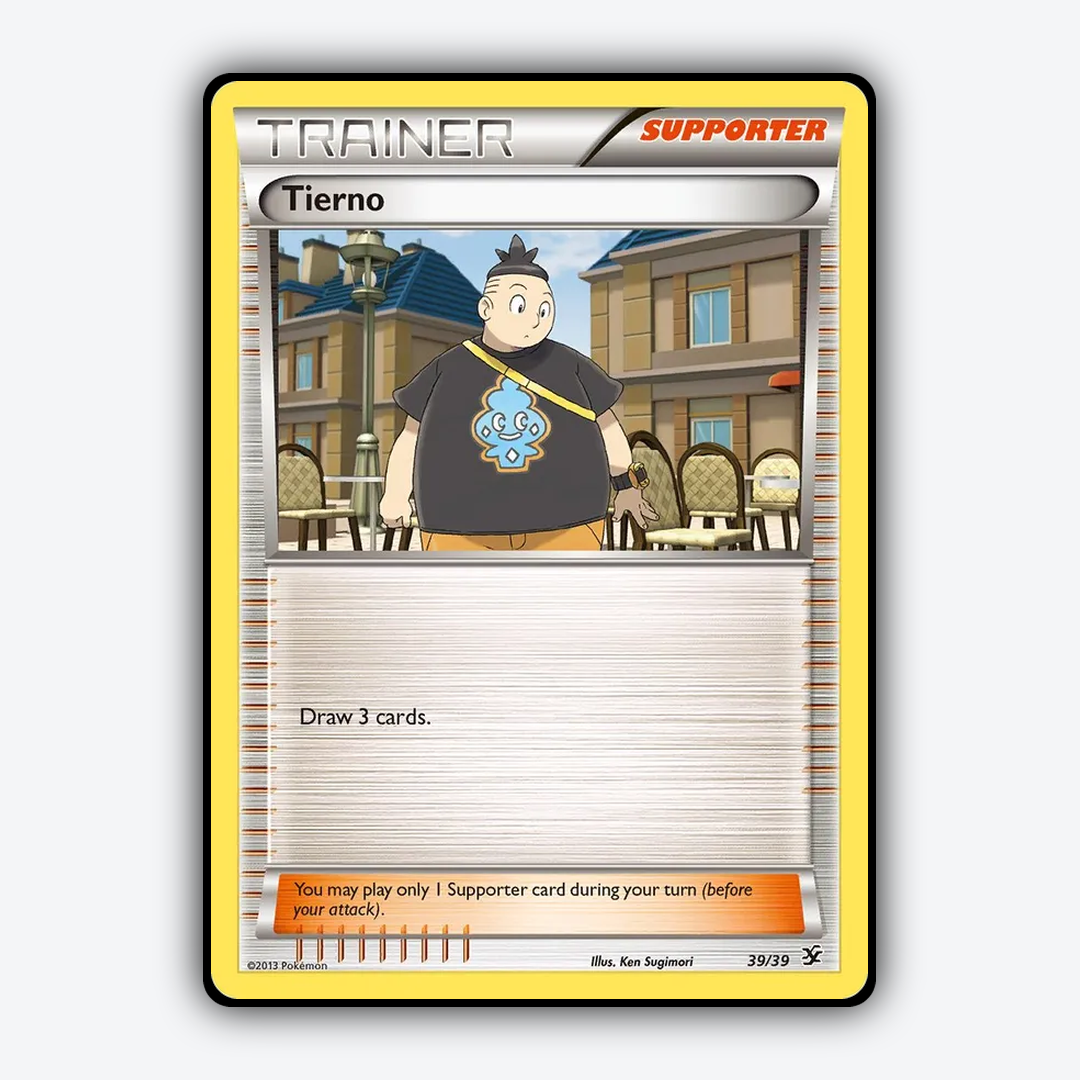 Tierno 039/39 - Kalos Starter Set - Card Rug