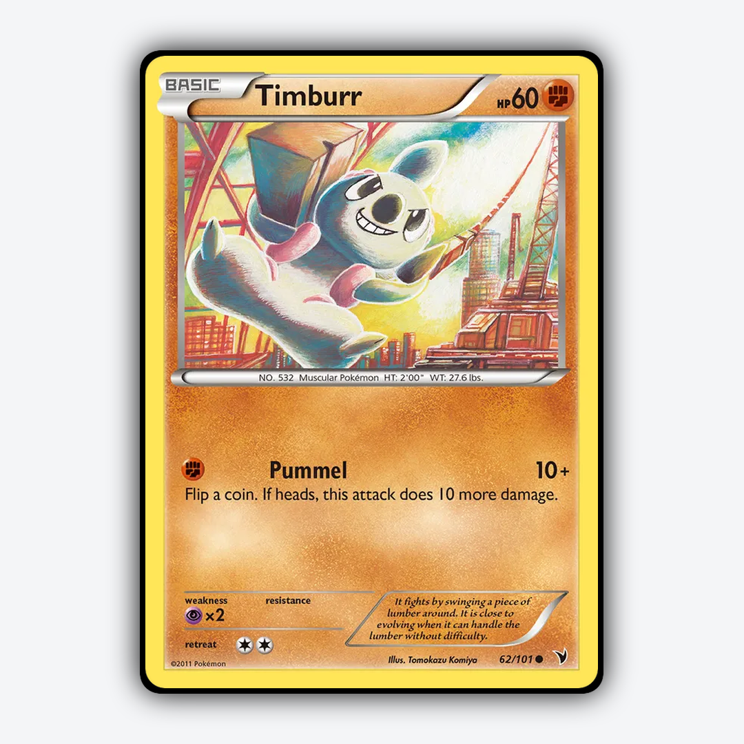 Timburr 062/101 - Noble Victories Set - Card Rug