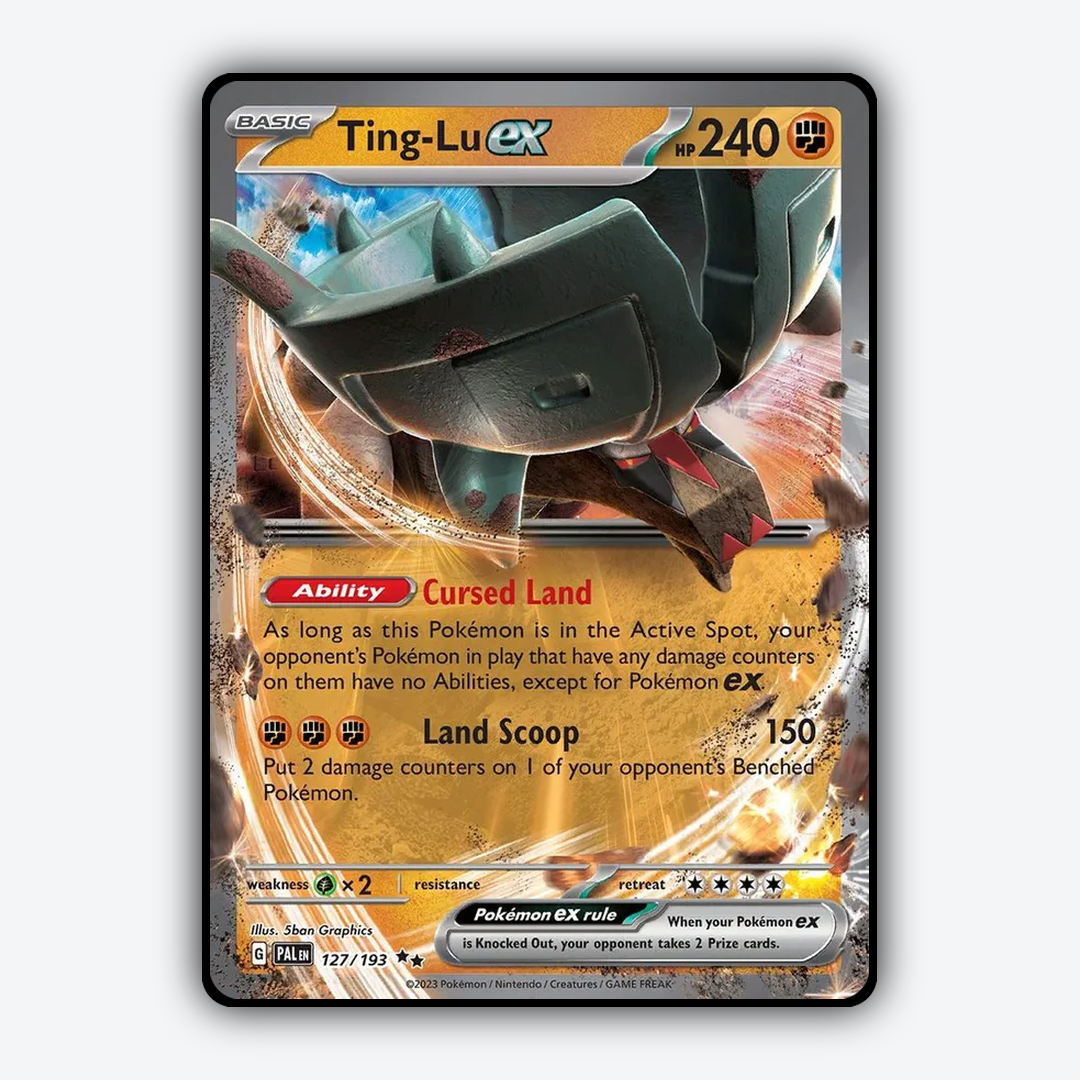 Ting-Lu ex 127/193 - Paldea Evolved Set - Card Rug