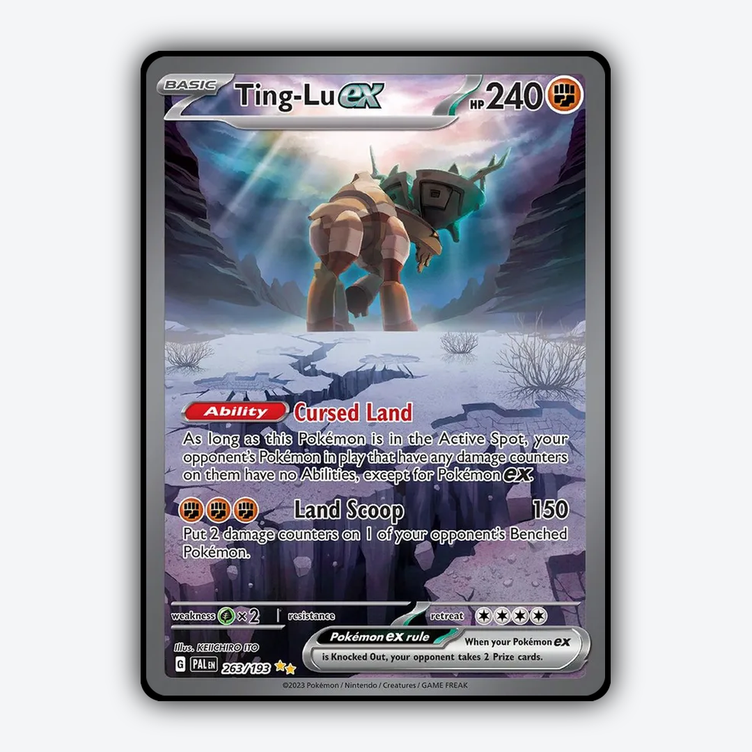 Ting-Lu ex 263/193 - Paldea Evolved Set - Card Rug