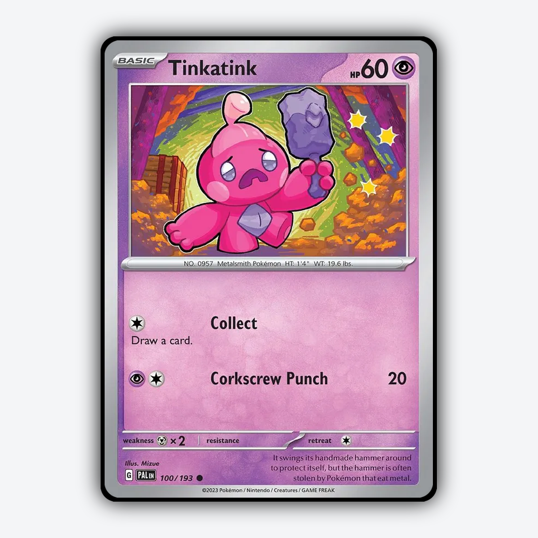 Tinkatink 100/193 - Paldea Evolved Set - Card Rug