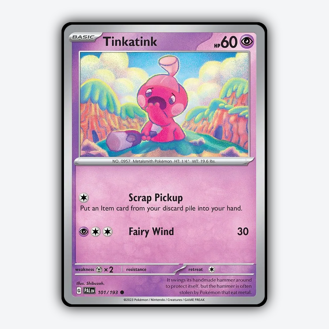 Tinkatink 101/193 - Paldea Evolved Set - Card Rug