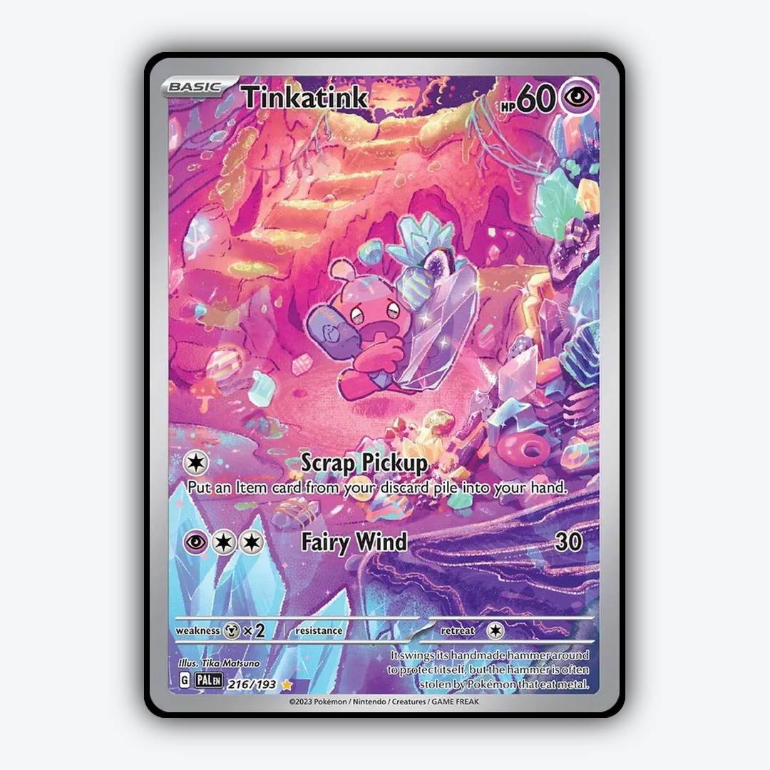 Tinkatink 216/193 - Paldea Evolved Set - Card Rug
