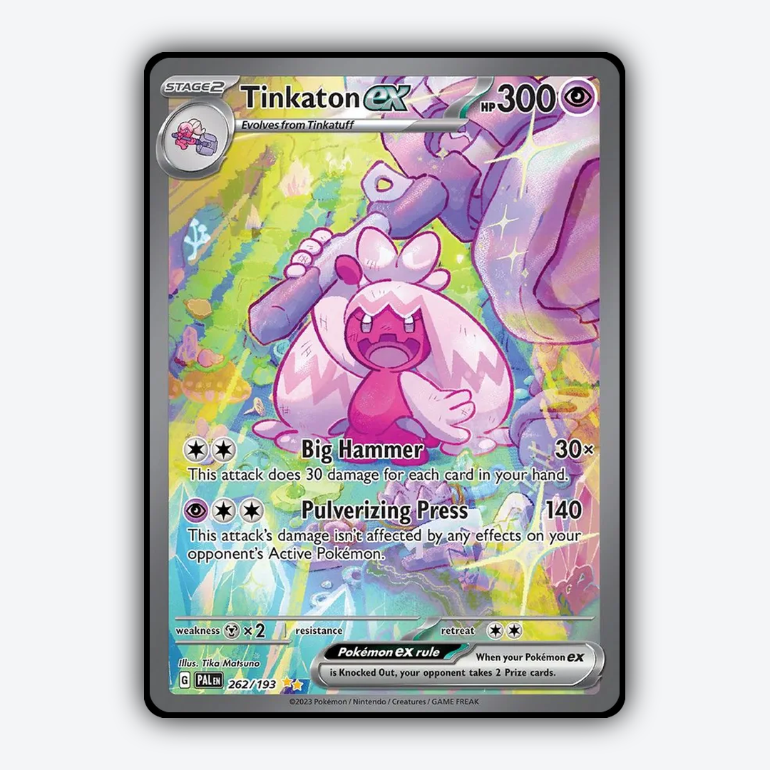Tinkaton ex 262/193 - Paldea Evolved Set - Card Rug