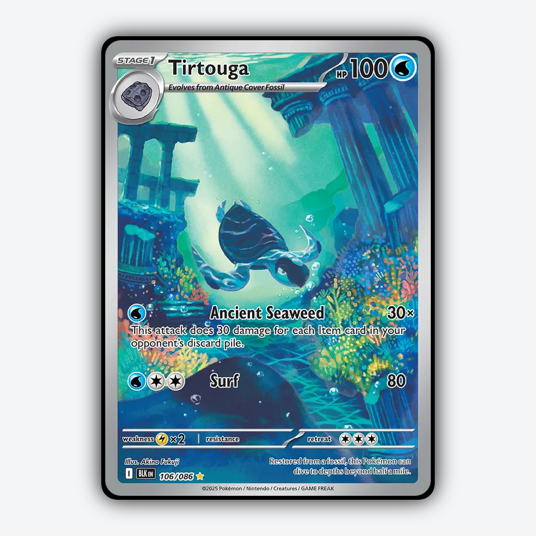 Tirtouga #106 - Black Bolt Set - Card Rug