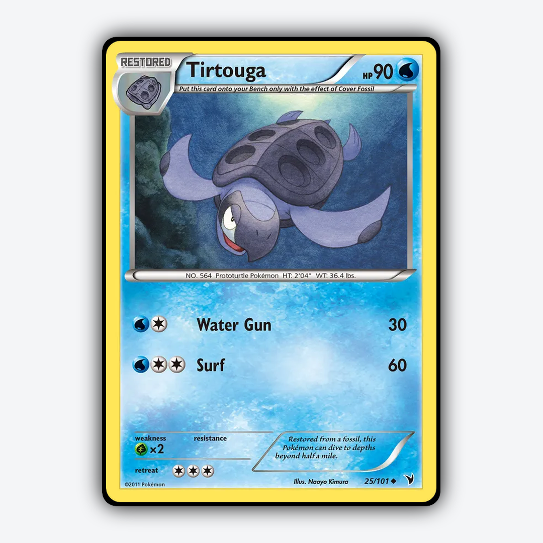 Tirtouga 025/101 - Noble Victories Set - Card Rug