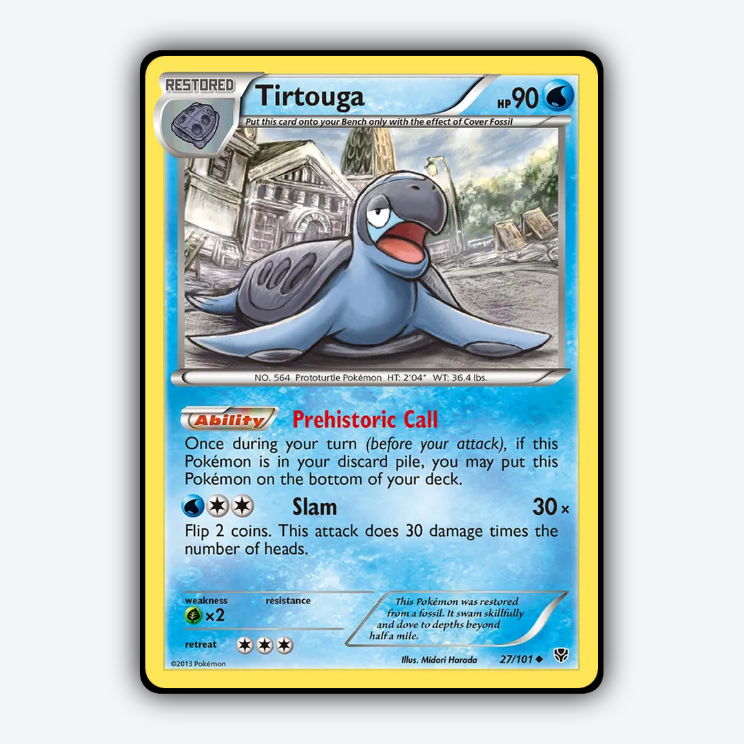 Tirtouga 027/101 - Plasma Blast Set - Card Rug