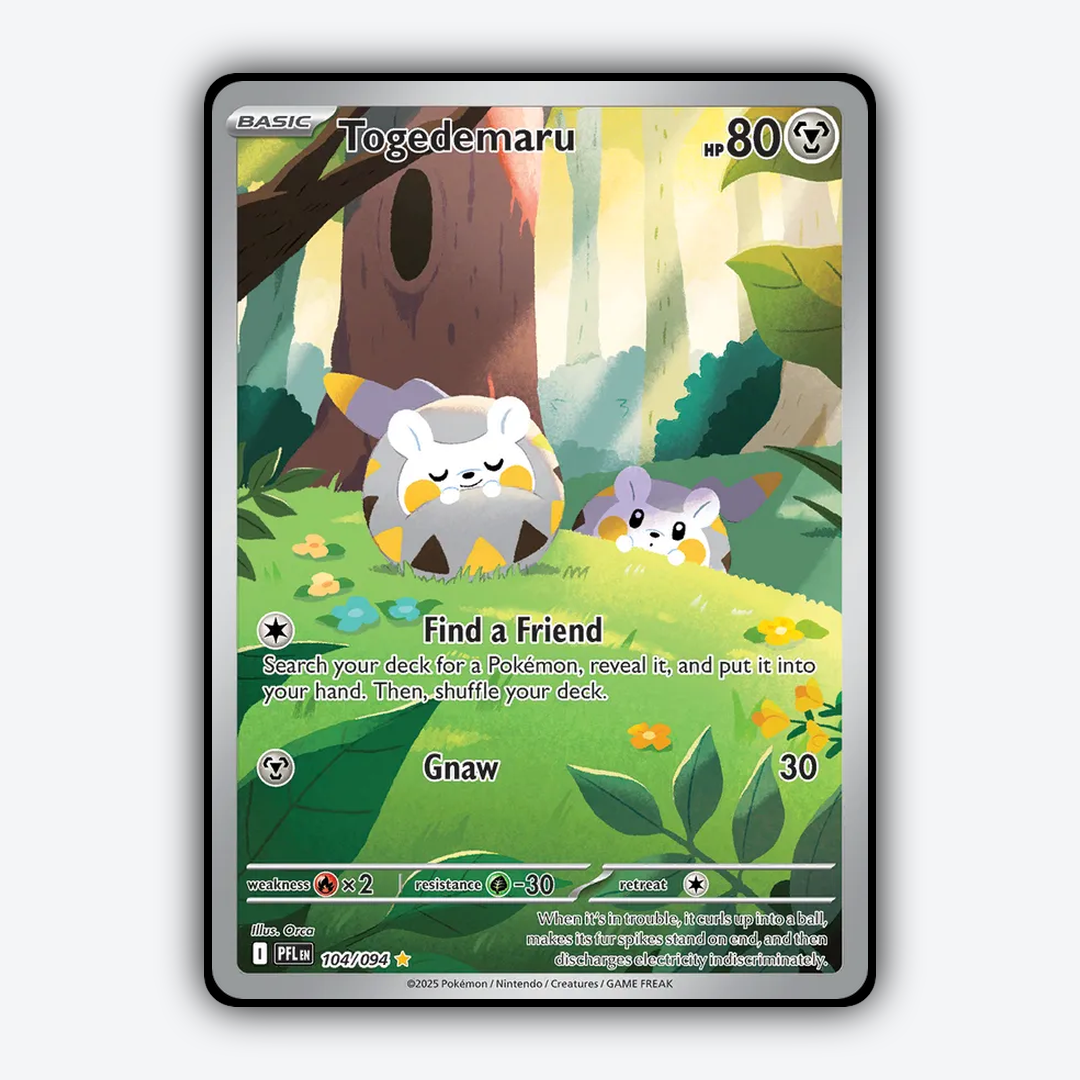 Togedemaru 104/094 - Phantasmal Flames Set - Card Rug