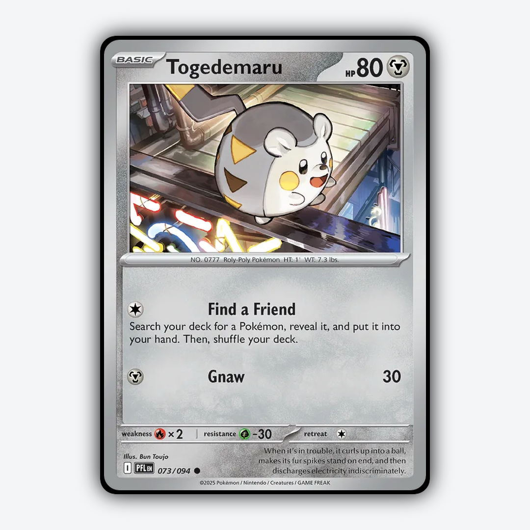Togedemaru 073/094 - Phantasmal Flames Set - Card Rug