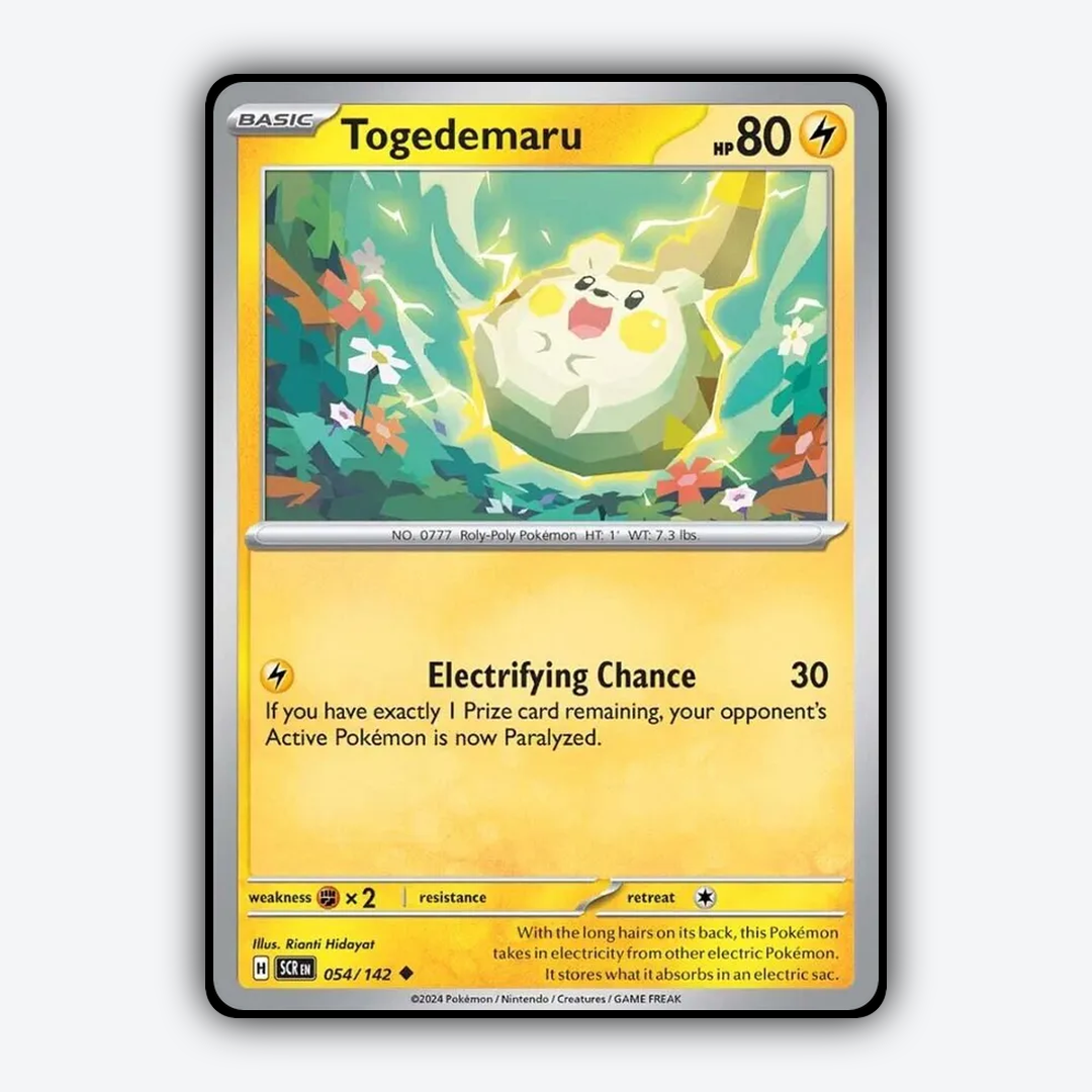 Togedemaru 054/142 - Stellar Crown Set - Card Rug