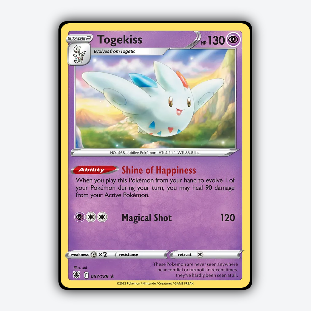 Togekiss 057/189 - Astral Radiance Set - Card Rug