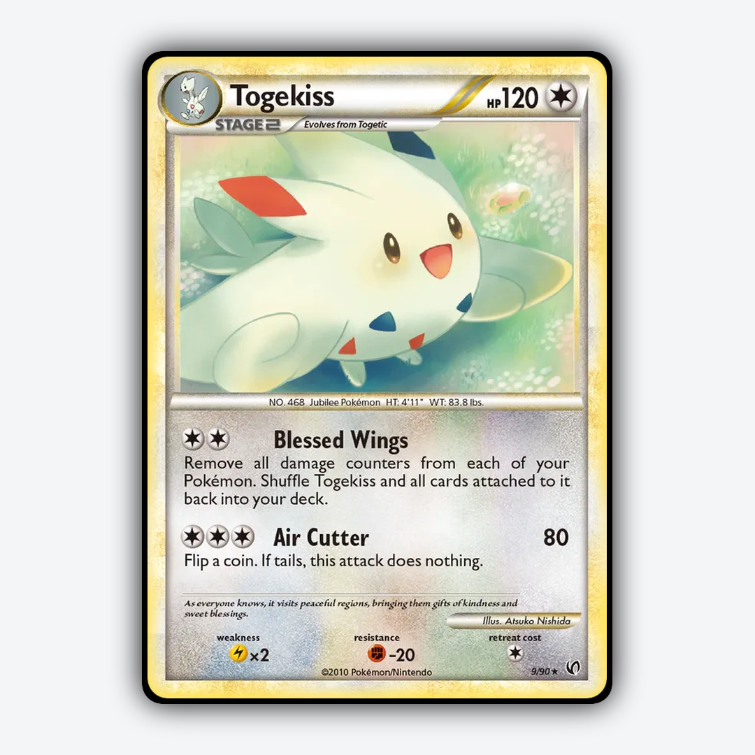 Togekiss 009/90 - HS—Undaunted Set - Card Rug