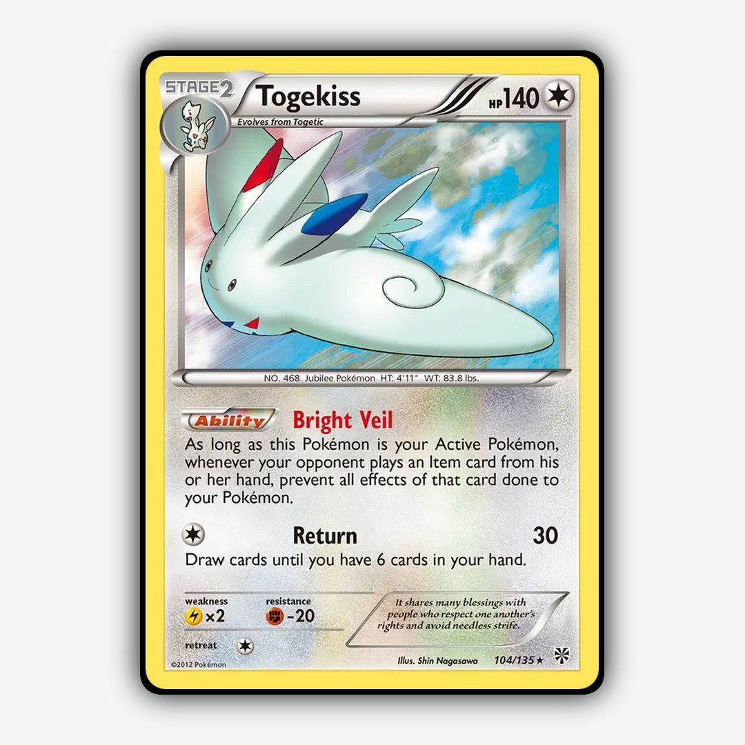 Togekiss 104/135 - Plasma Storm Set - Card Rug
