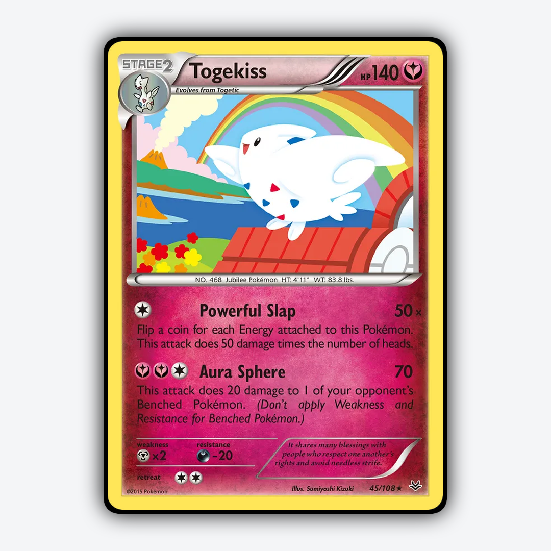 Togekiss 045/108 - Roaring Skies Set - Card Rug