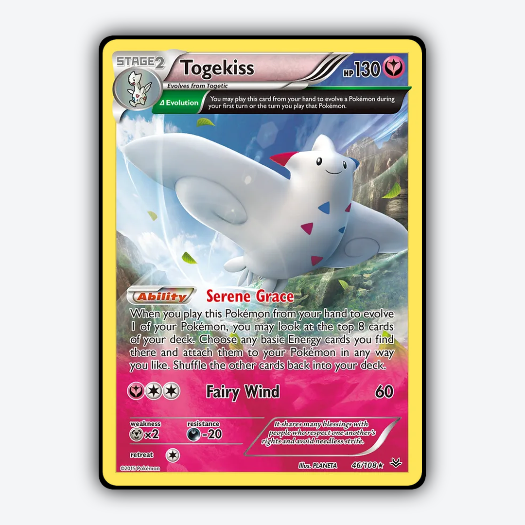 Togekiss 046/108 - Roaring Skies Set - Card Rug