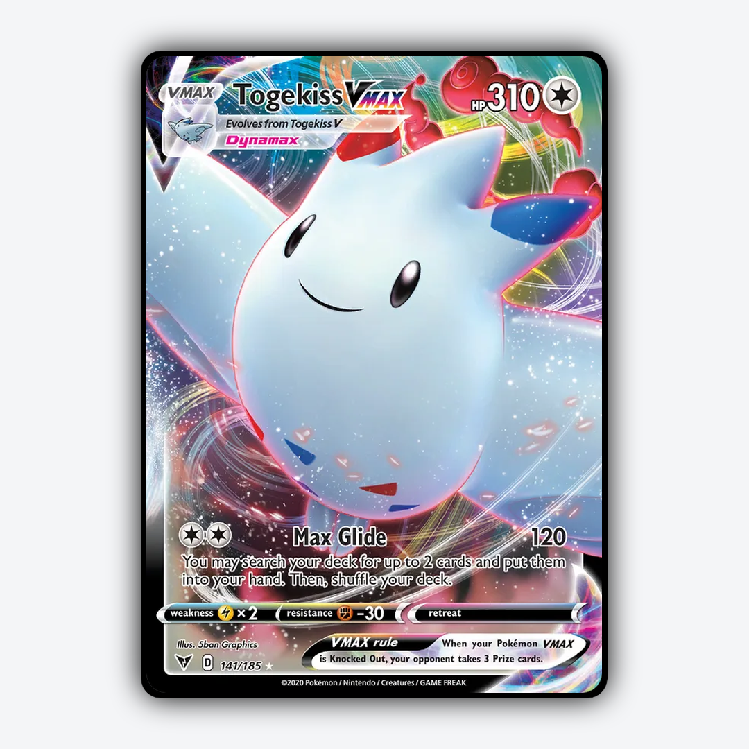 Togekiss VMAX 141/185 - Vivid Voltage Set - Card Rug