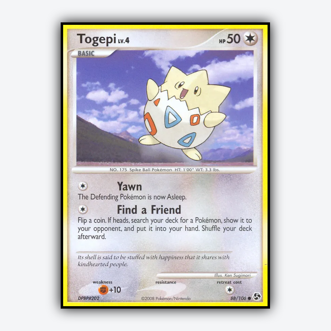 Togepi 088/106 - Great Encounters Set - Card Rug