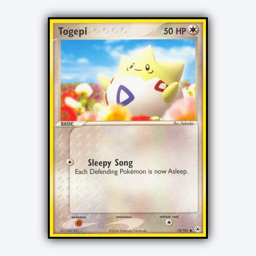 Togepi 078/101 - Hidden Legends Set - Card Rug
