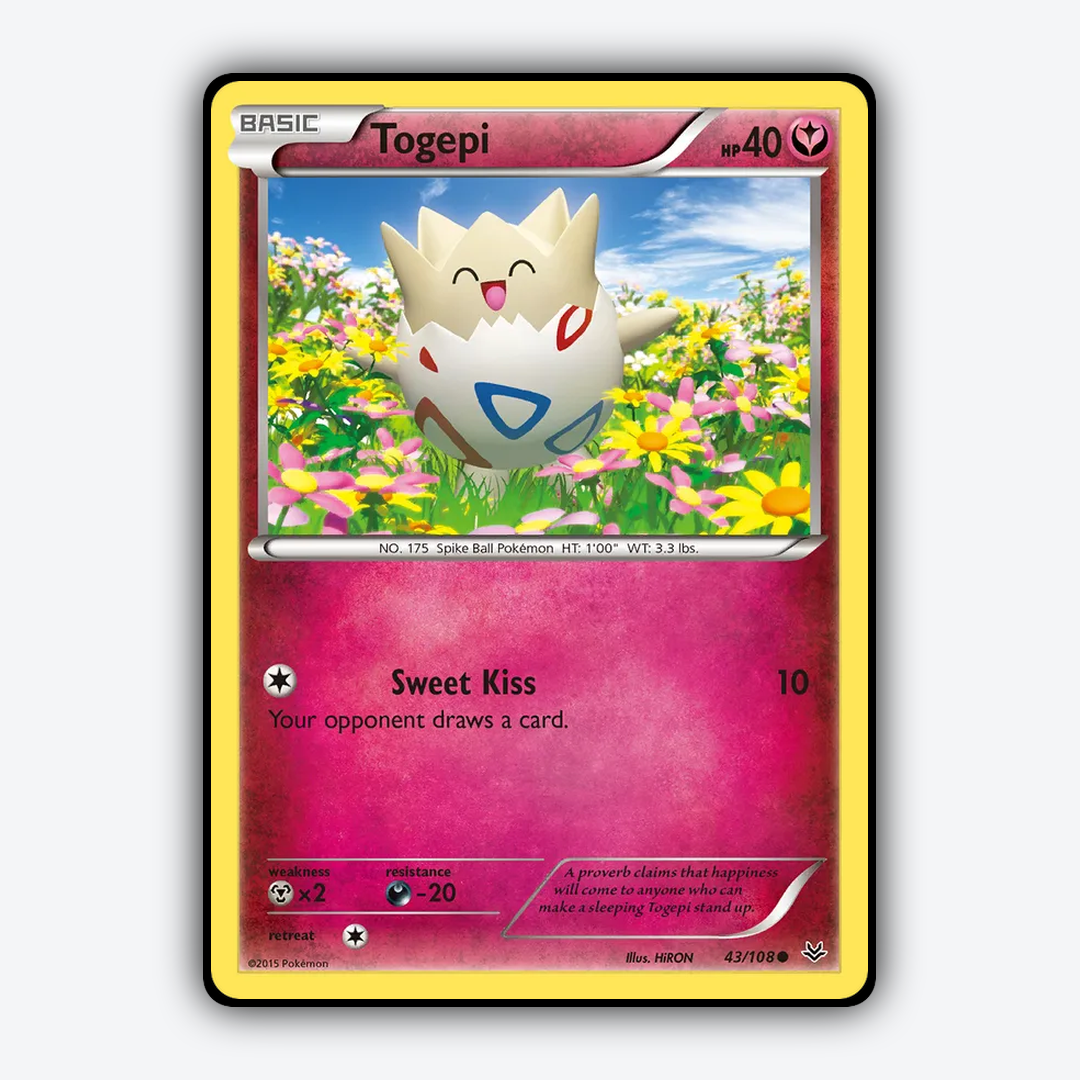 Togepi 043/108 - Roaring Skies Set - Card Rug
