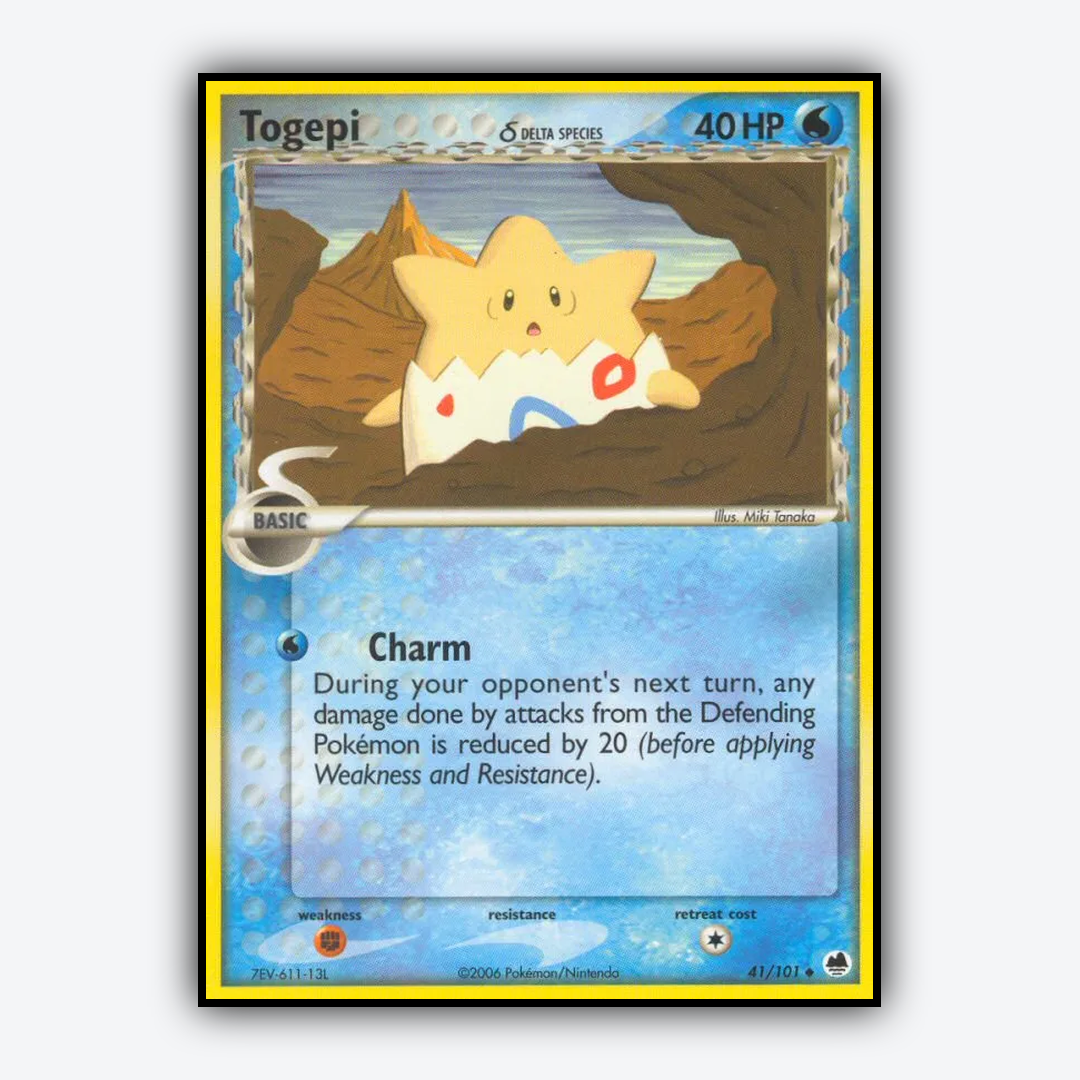 Togepi δ 041/101 - Dragon Frontiers Set - Card Rug