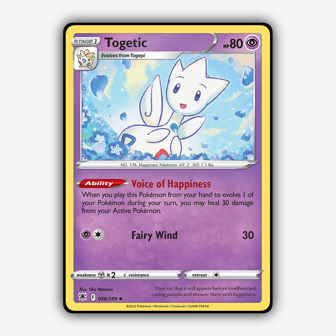 Togetic 056/189 - Astral Radiance Set - Card Rug