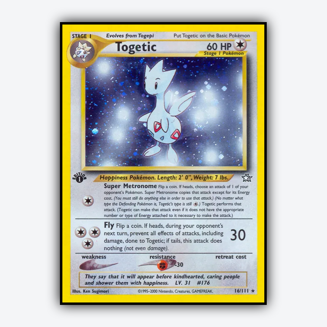 Togetic 016/111 - Neo Genesis Set - Card Rug