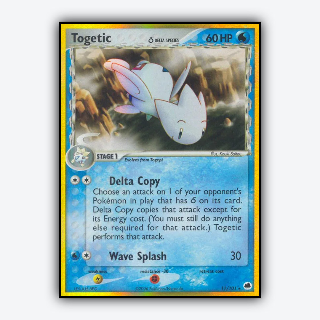 Togetic δ 011/101 - Dragon Frontiers Set - Card Rug