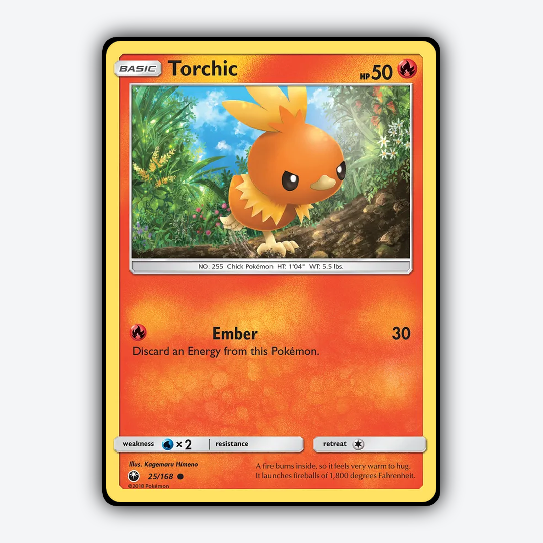 Torchic 025/168 - Celestial Storm Set - Card Rug