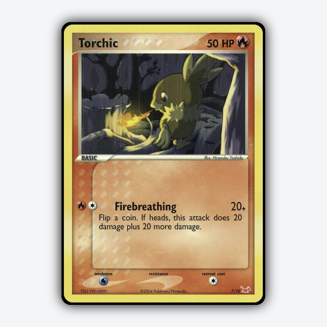 Torchic 007/10 - EX Trainer Kit Latias Set - Card Rug