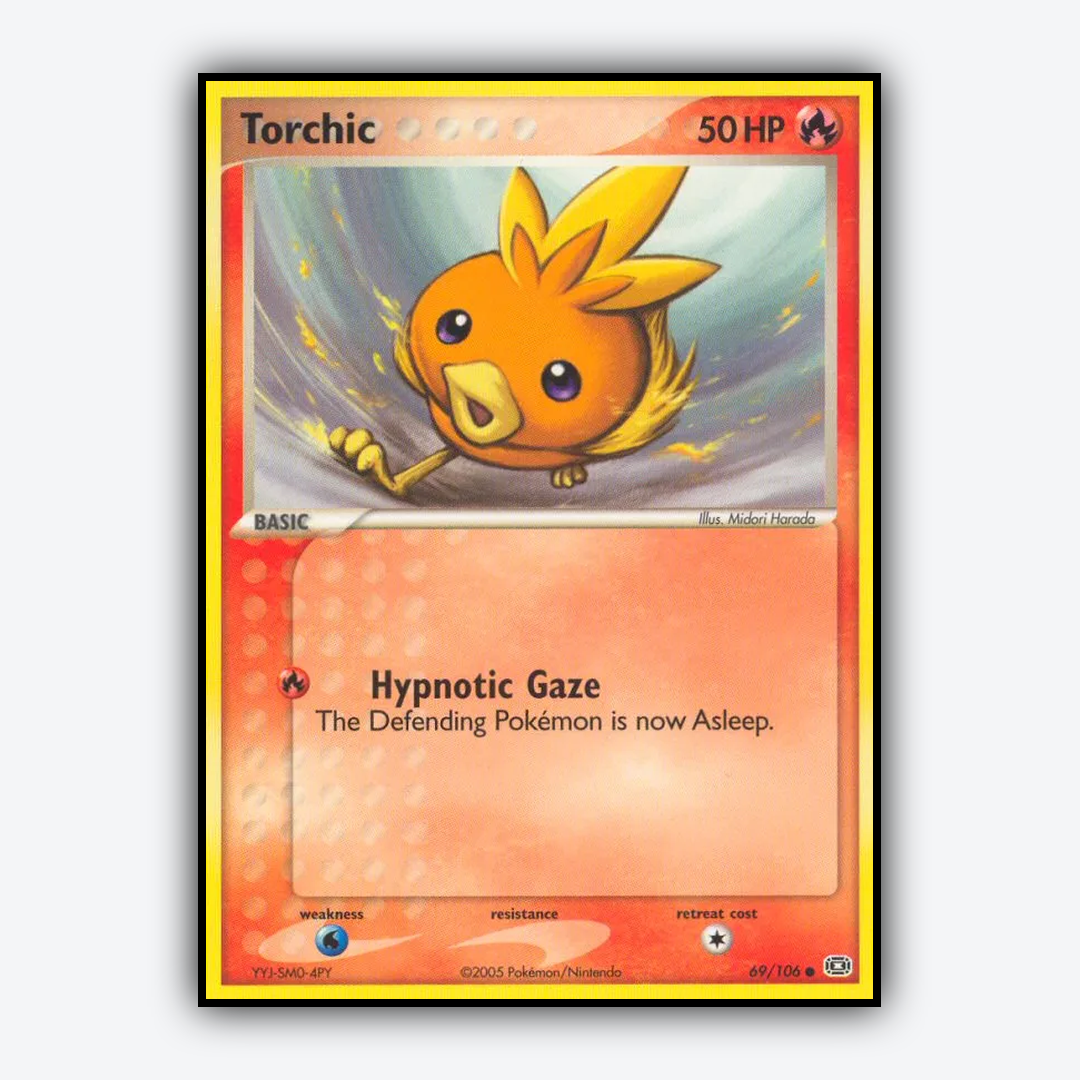 Torchic 069/106 - Emerald Set - Card Rug