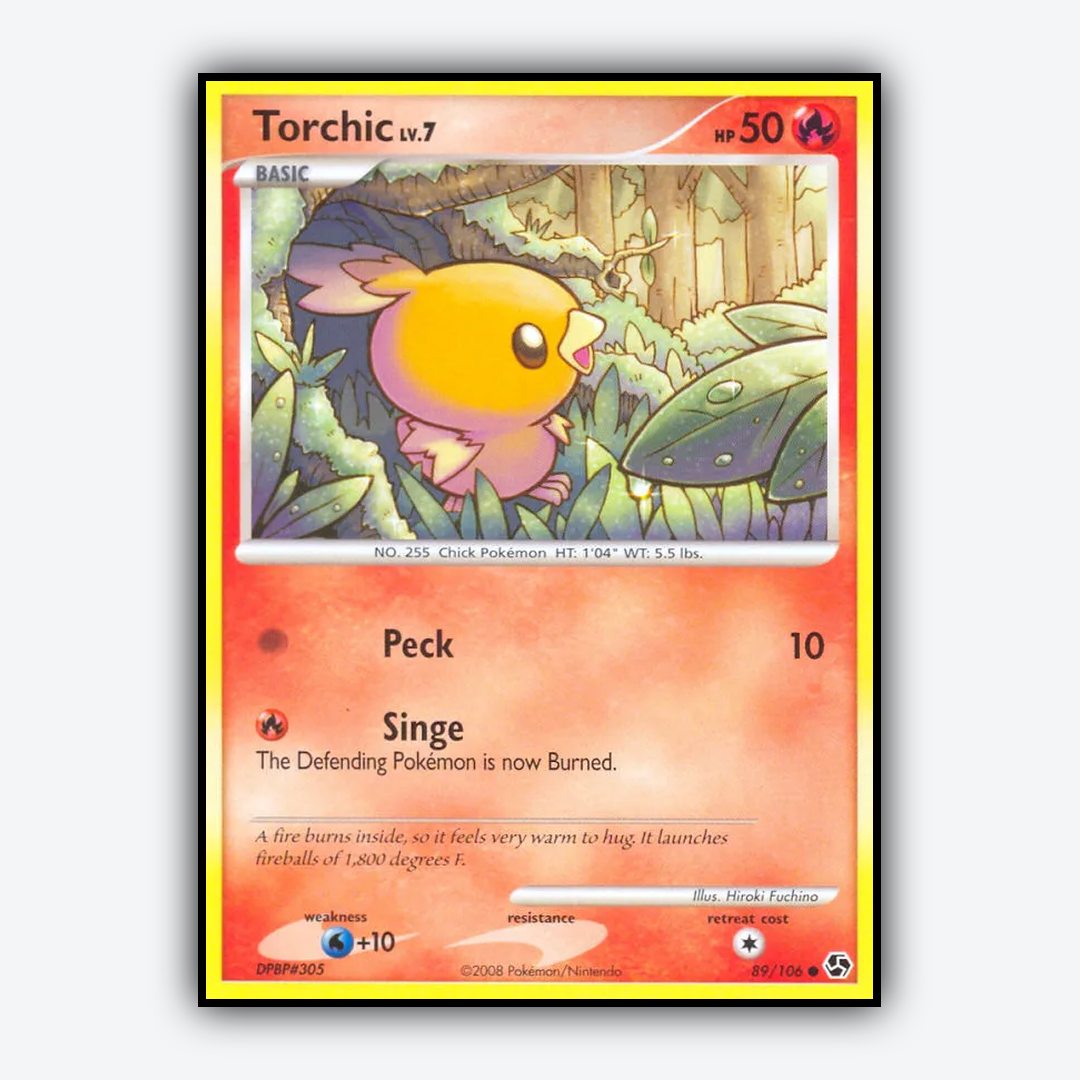 Torchic 089/106 - Great Encounters Set - Card Rug