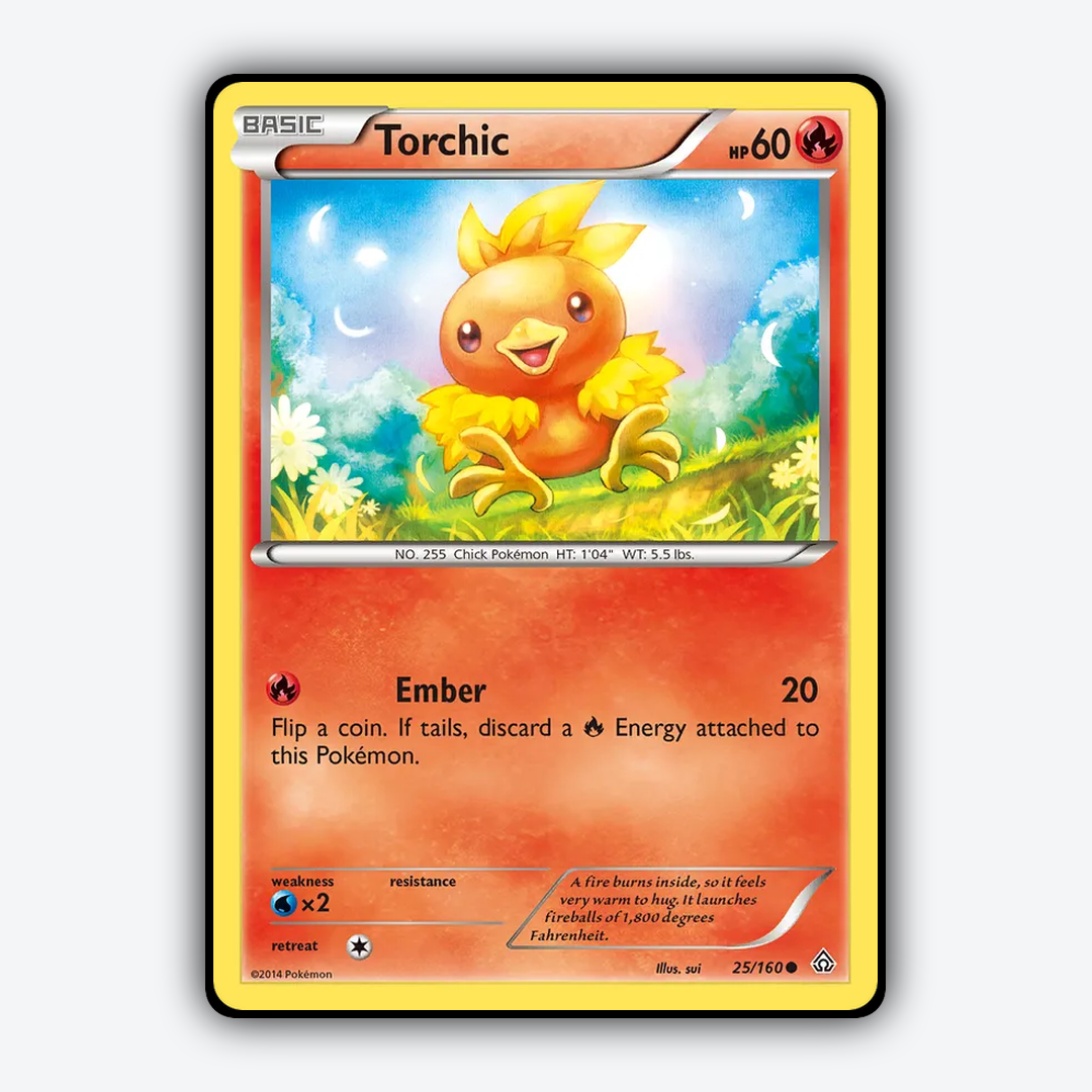 Torchic 025/160 - Primal Clash Set - Card Rug