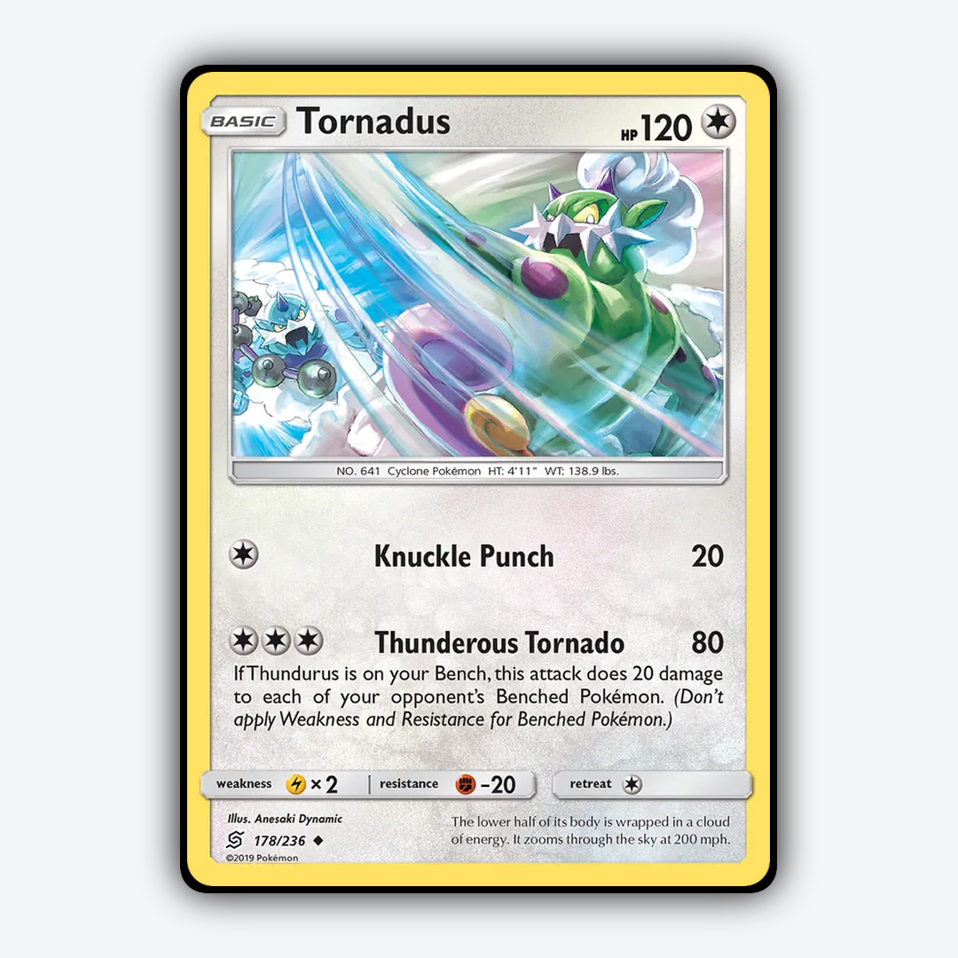 Tornadus 178/236 - Unified Minds Set - Card Rug