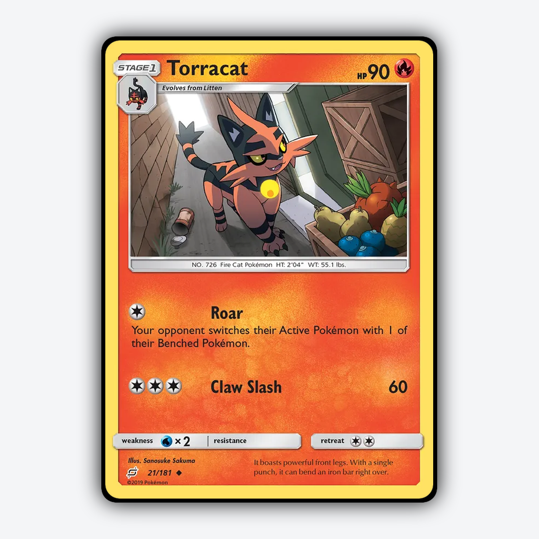 Torracat 021/181 - Team Up Set - Card Rug