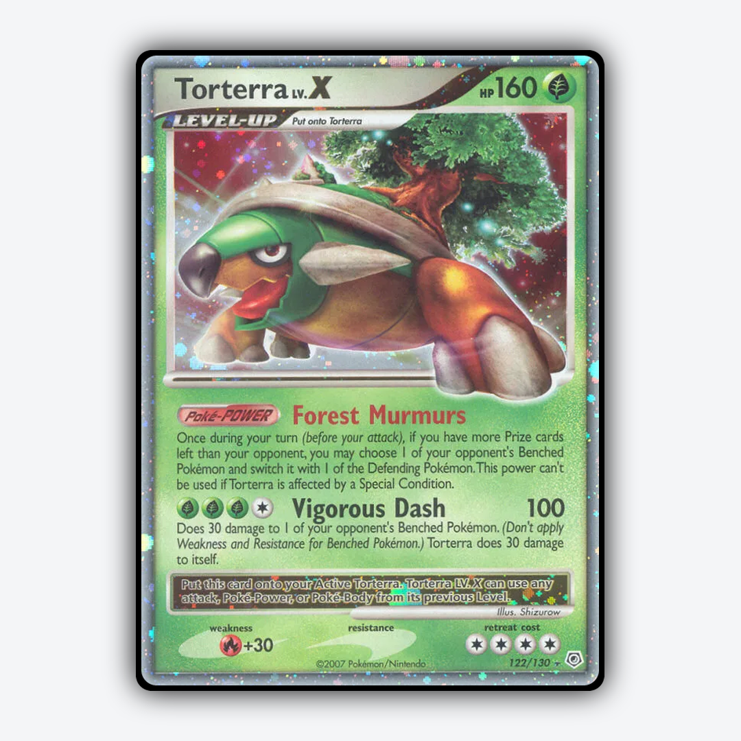 Torterra LV.X 122/130 - Diamond & Pearl Set - Card Rug