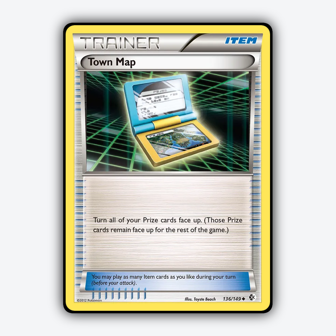 Town Map 136/149 - Boundaries Crossed Set - Card Rug