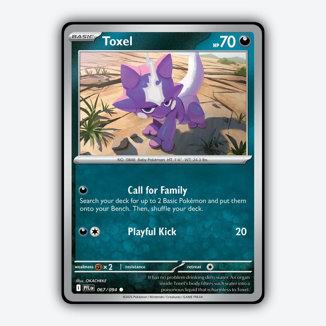 Toxel 067/094 - Phantasmal Flames Set - Card Rug