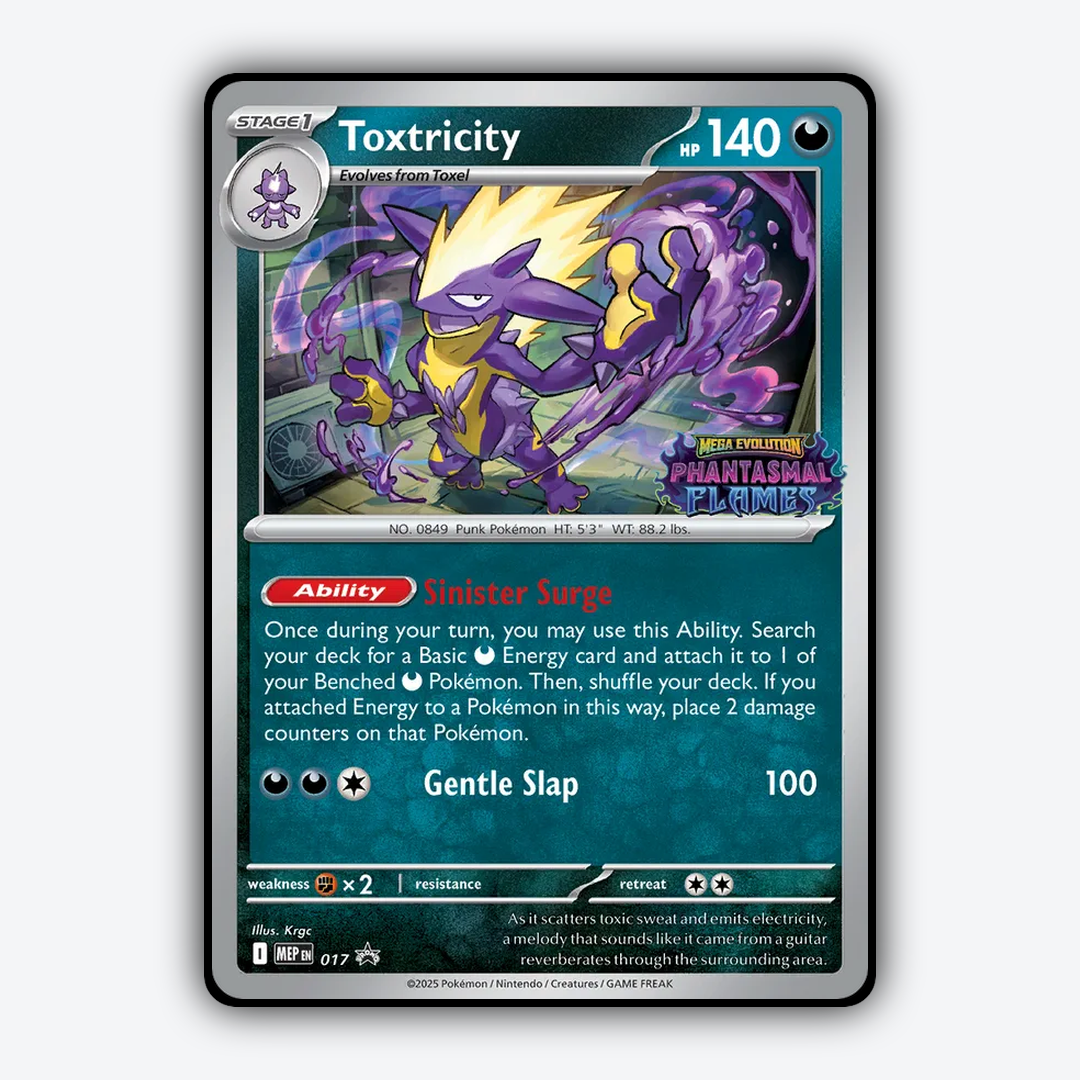Toxtricity #17 - ME Black Star Promos Set - Card Rug