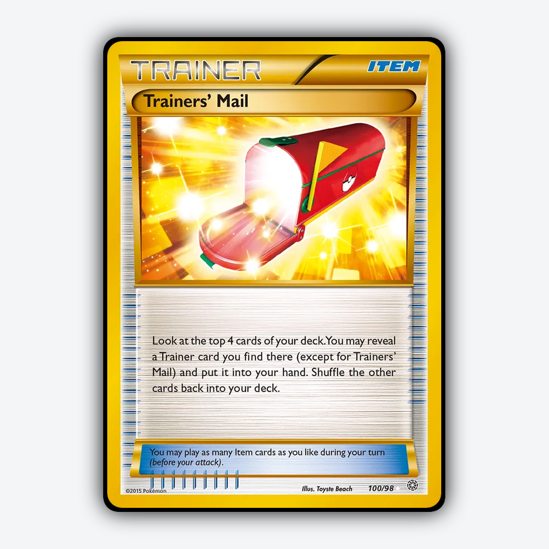 Trainers' Mail 100/98 - Ancient Origins Set - Card Rug