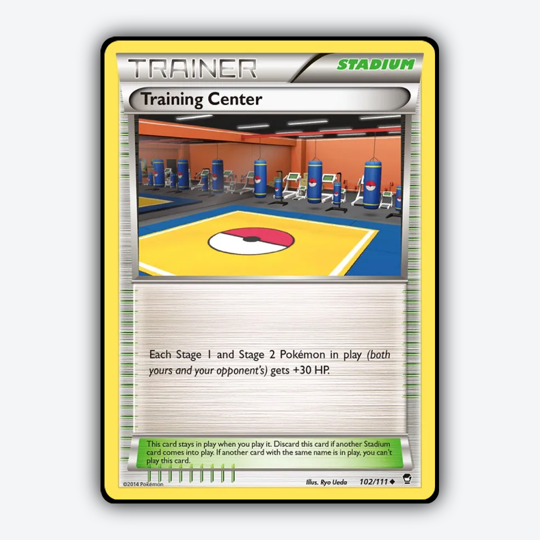 Training Center 102/111 - Furious Fists Set - Card Rug