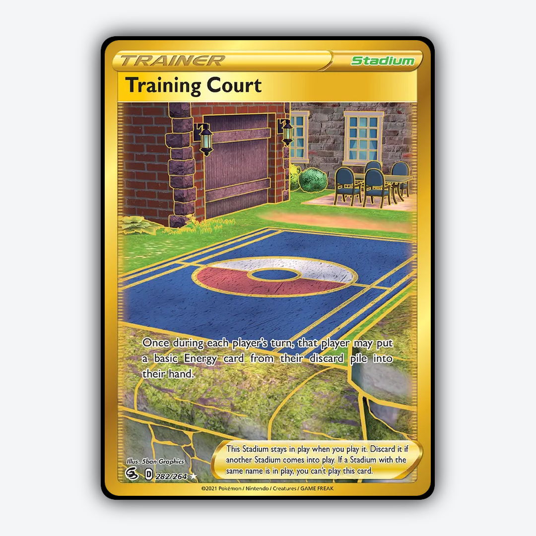 Training Court 282/264 - Fusion Strike Set - Card Rug