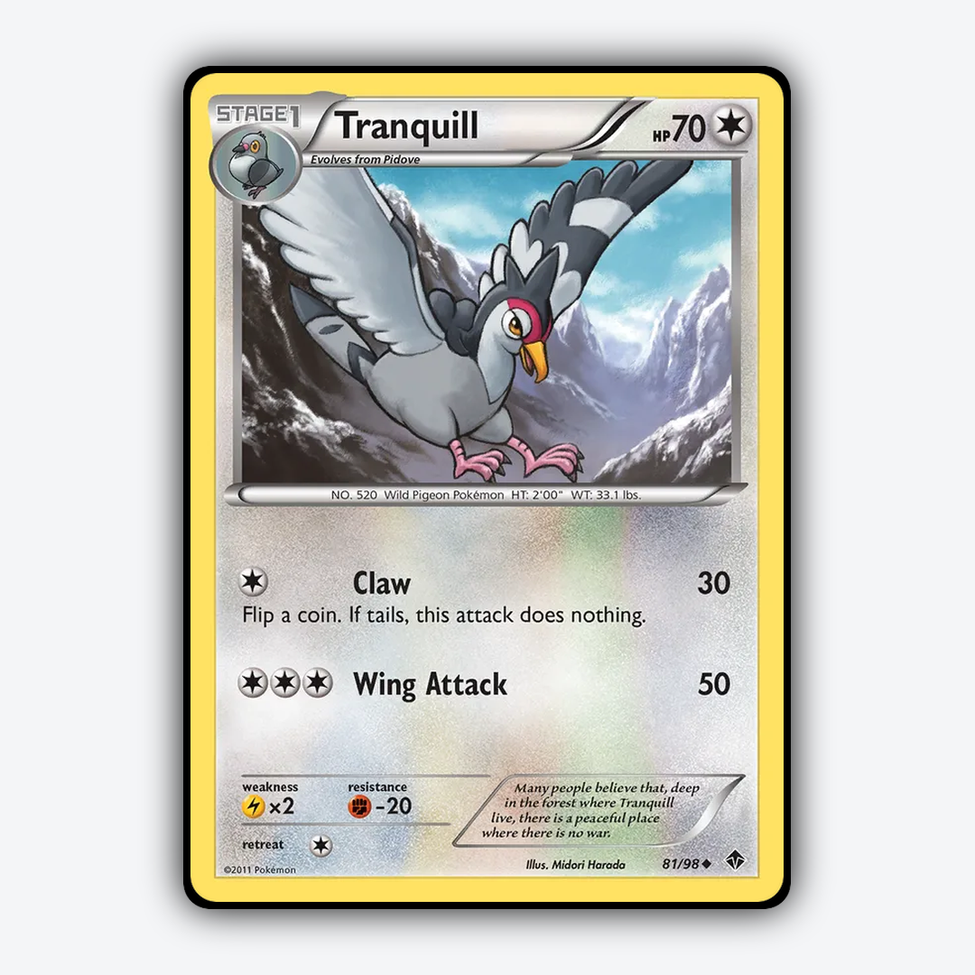 Tranquill 081/98 - Emerging Powers Set - Card Rug