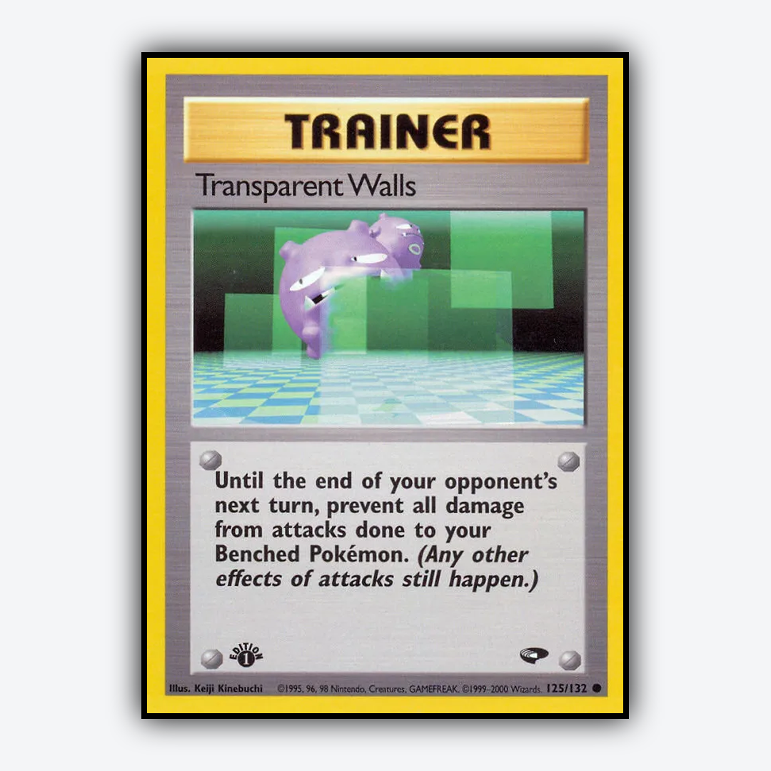 Transparent Walls 125/132 - Gym Challenge Set - Card Rug