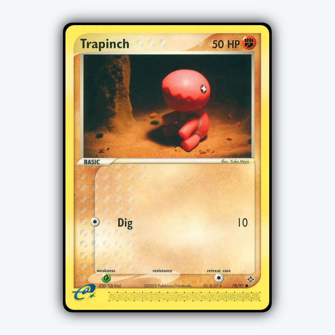 Trapinch 078/97 - Dragon Set - Card Rug