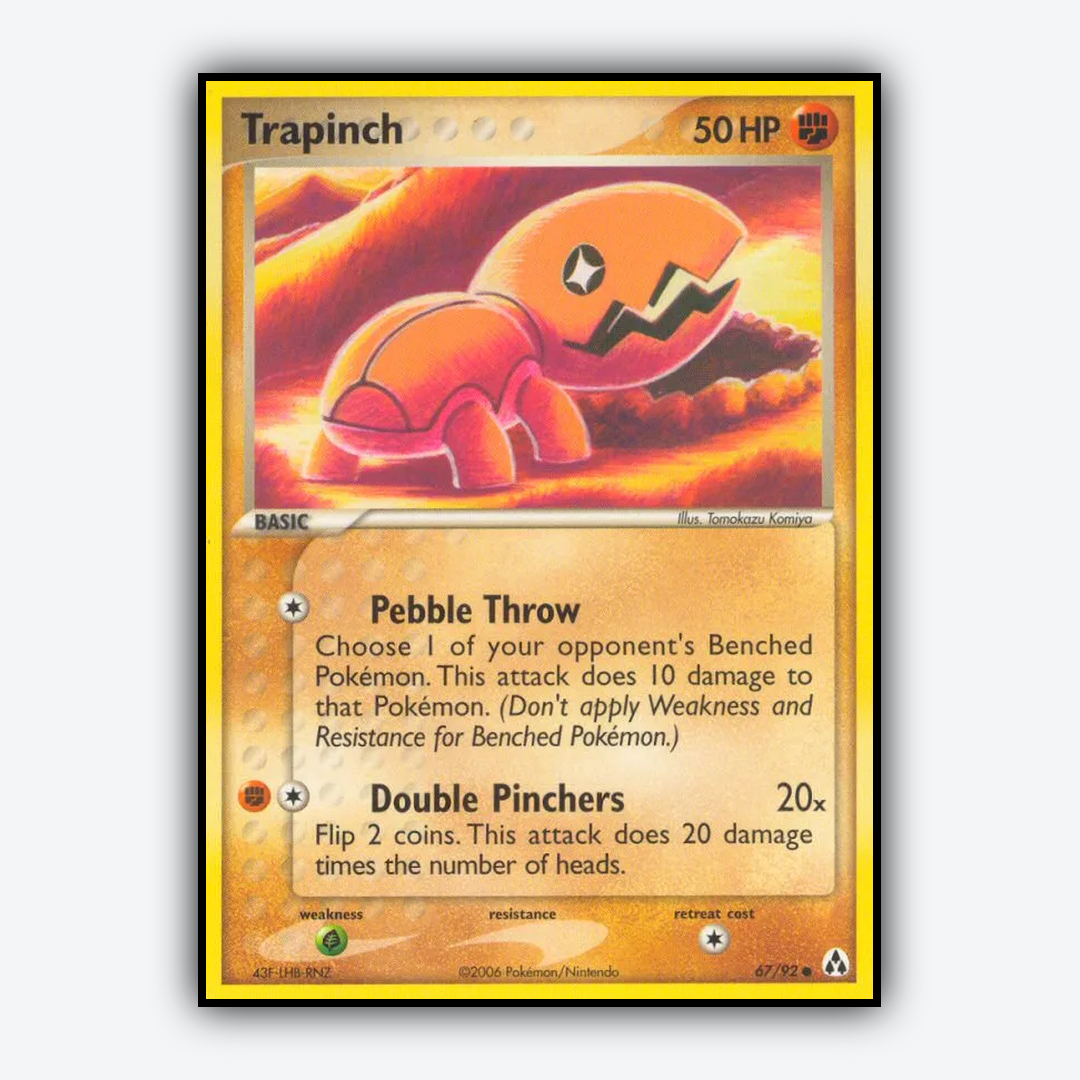 Trapinch 067/92 - Legend Maker Set - Card Rug