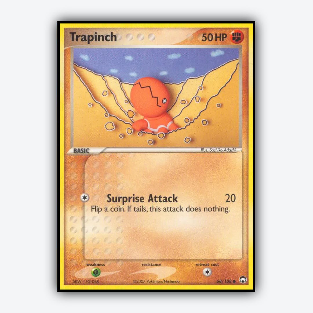 Trapinch 068/108 - Power Keepers Set - Card Rug